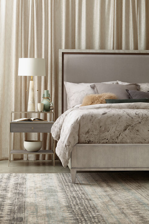 Elixir Leg Nightstand in Dark Wood