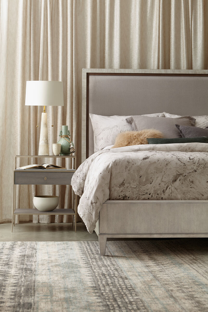 Elixir Leg Nightstand in Dark Wood