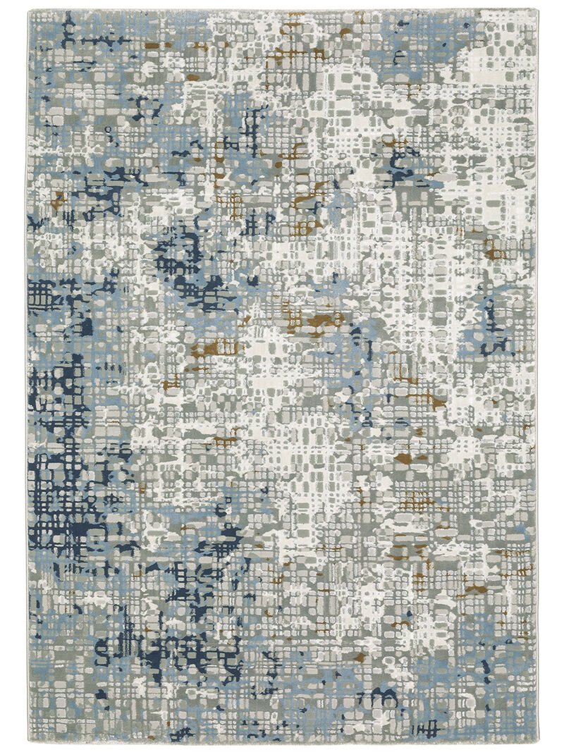 Easton 3'3" x 5' Blue Rug