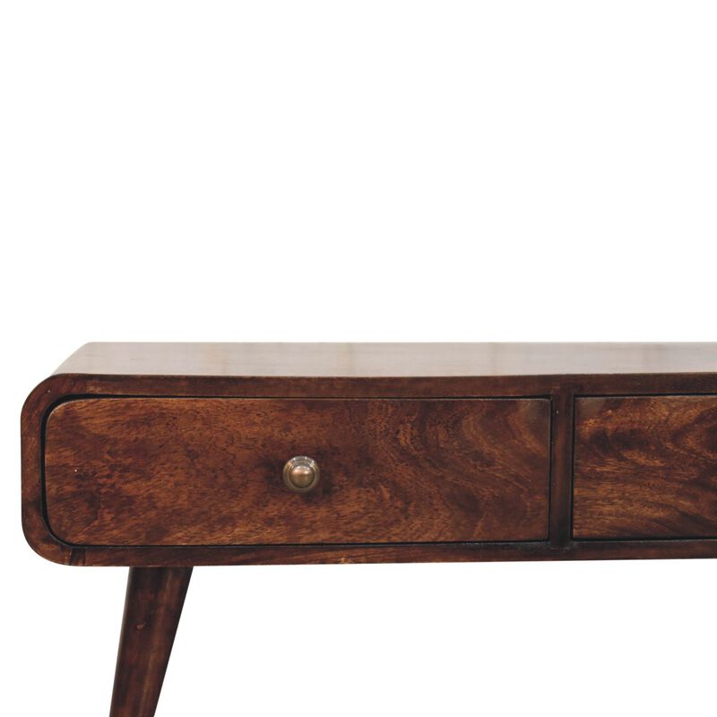Artisan Furniture Solid Wood California Walnut Sonata Coffee Table