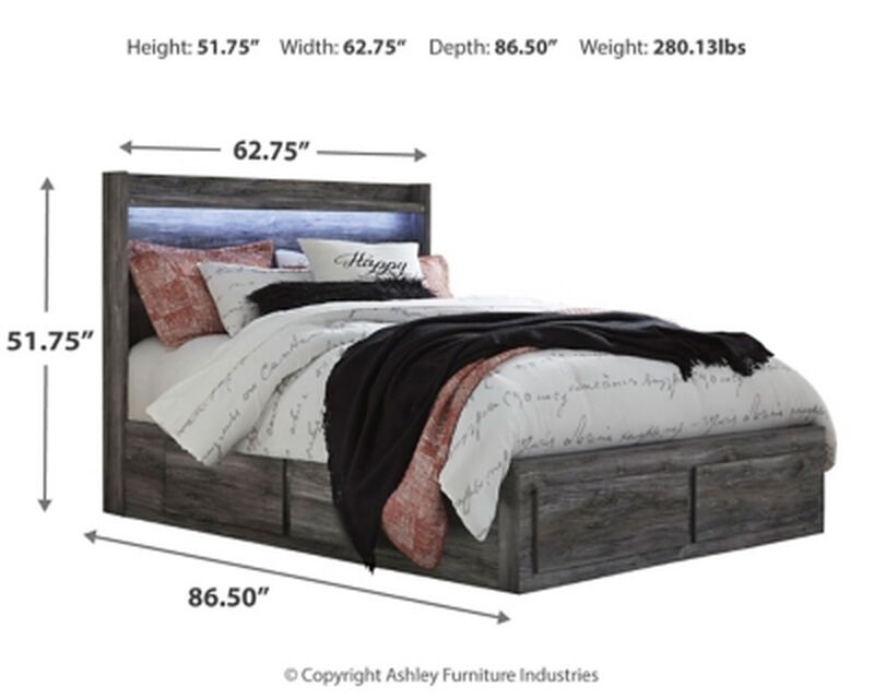Baystorm Queen Panel Bed