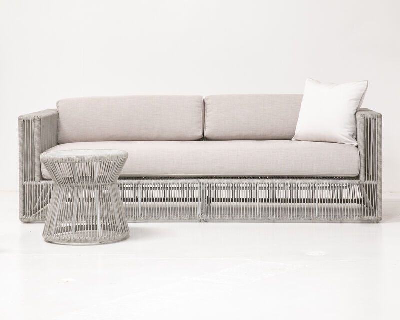 Miami Sofa in Echo Ash w/ Self Welt
