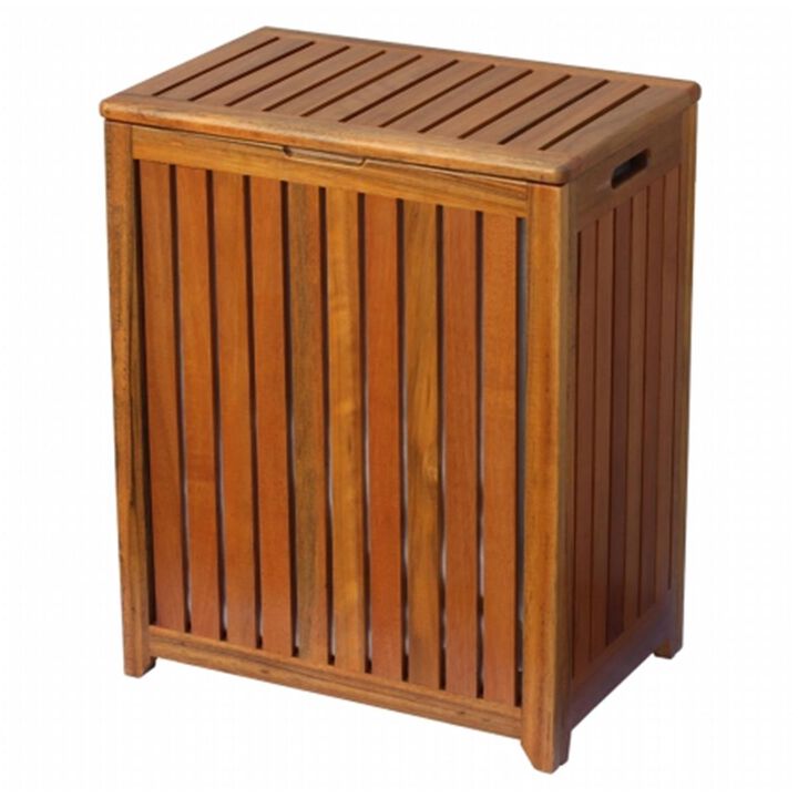 Oceanstar  Oceanstar Solid Wood Spa Hamper