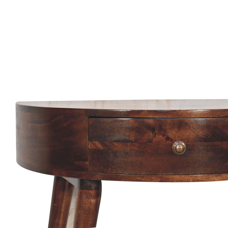 Artisan Furniture Solid Wood California Walnut Odyssey Console Table