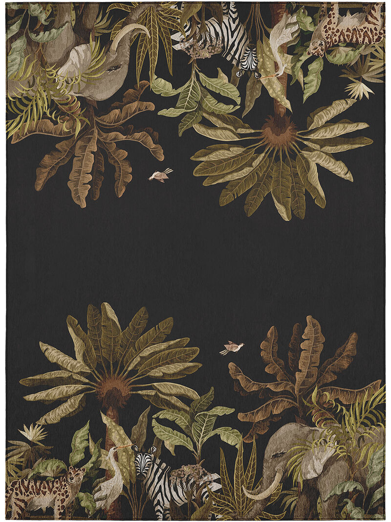 Tropics TC8 Black 8' x 10' Rug