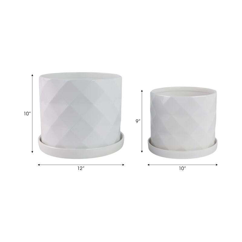 Geo Planter Set