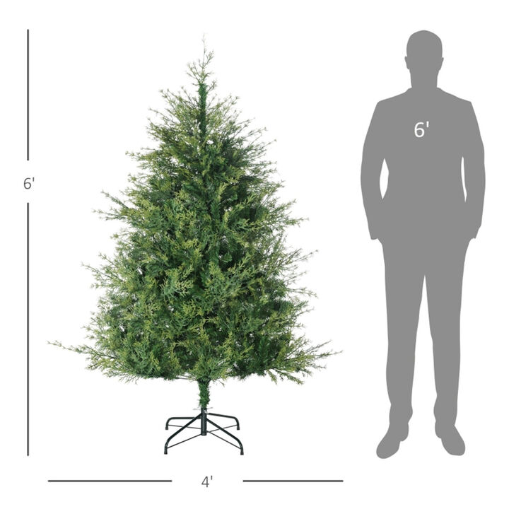 Realistic Artificial Christmas Tree for Home or Office Holiday Display