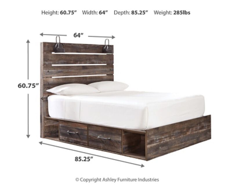 Drystan Queen Panel Bed