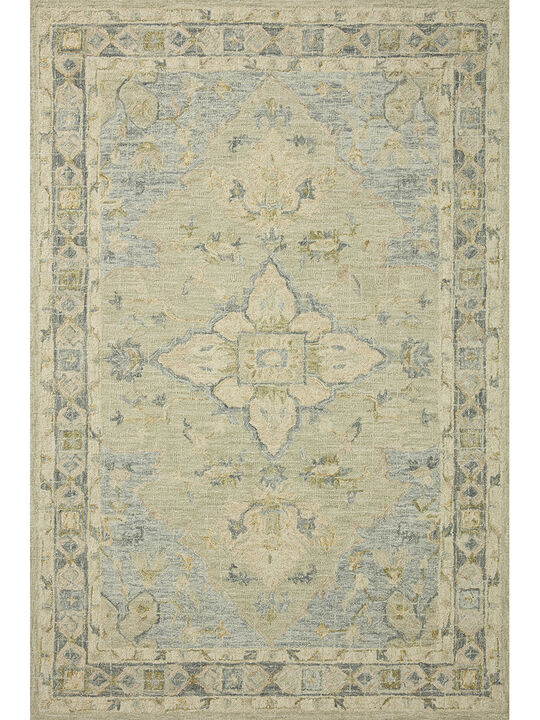 Julian JI07 Seafoam Green/Spa 7'9" x 9'9" Rug