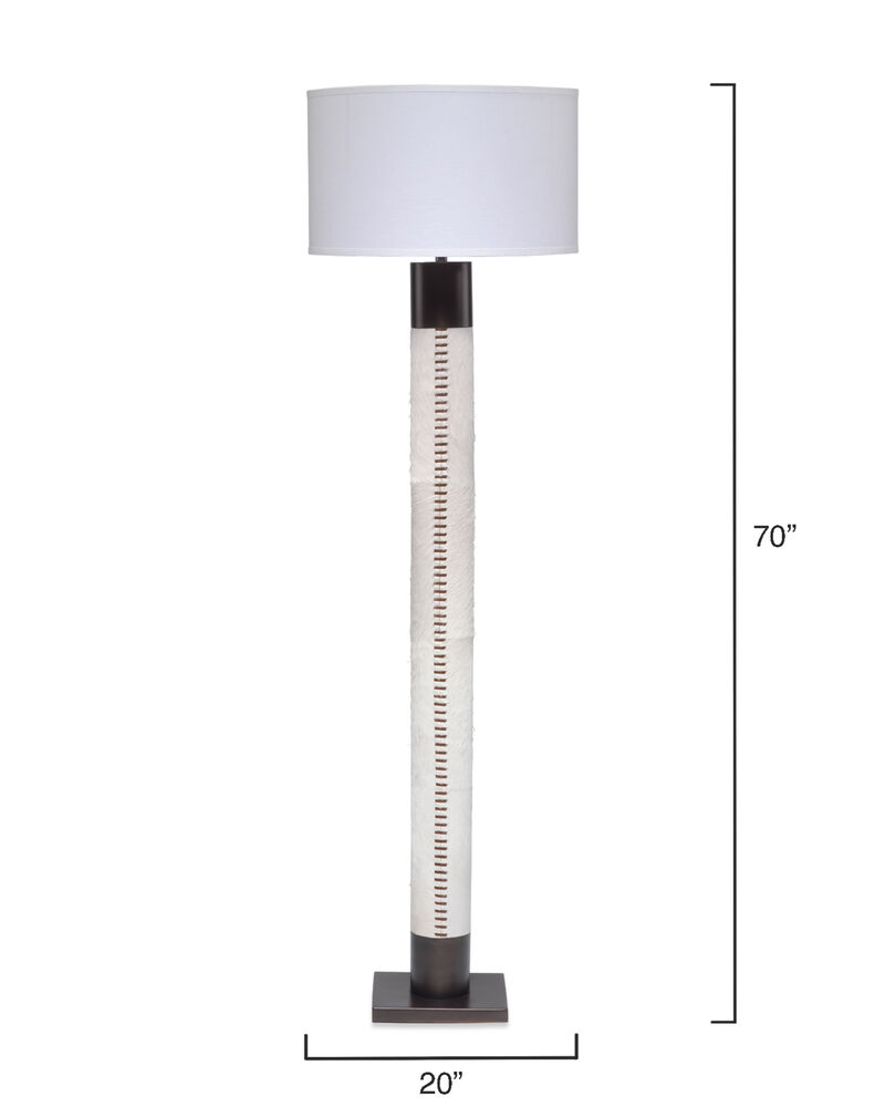Sheridan Hide Floor Lamp