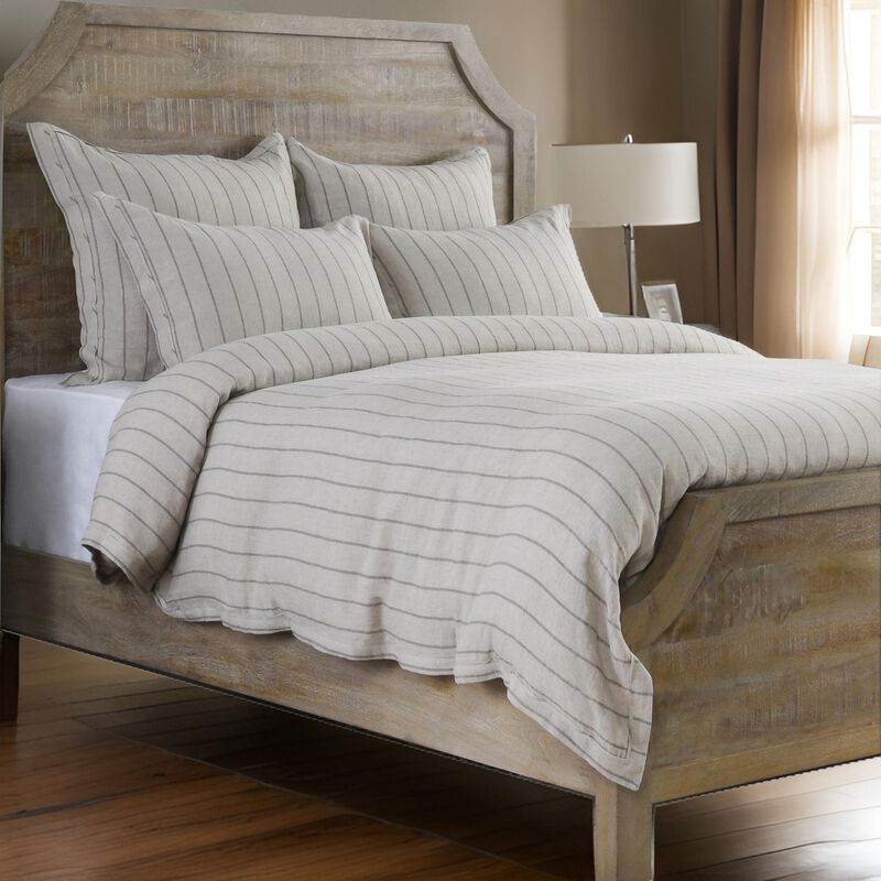 Ellis King Size Quilt with Silvadur Tech, Double Square Quilting, White-Benzara