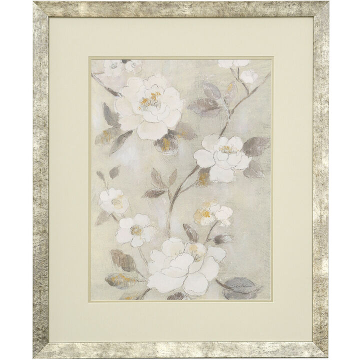 Romantic Spring Flowers I Framed Print