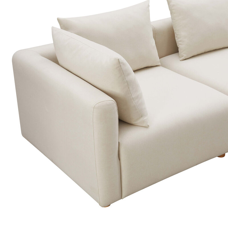 Hangover Cream Loveseat