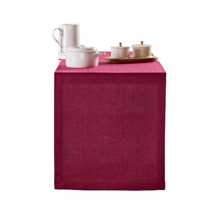 Solino Home 100% Pure Linen Table Runner | Diana