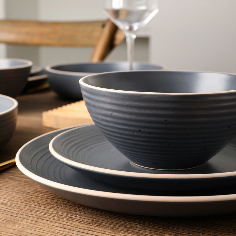 Stone Lain Lauren Stoneware 16 Piece Dinnerware Set