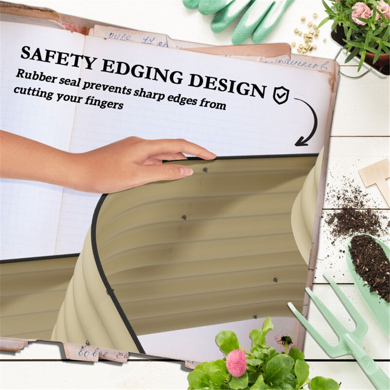 Durable Elevated Garden Bed for Easy Planting and Maintenance