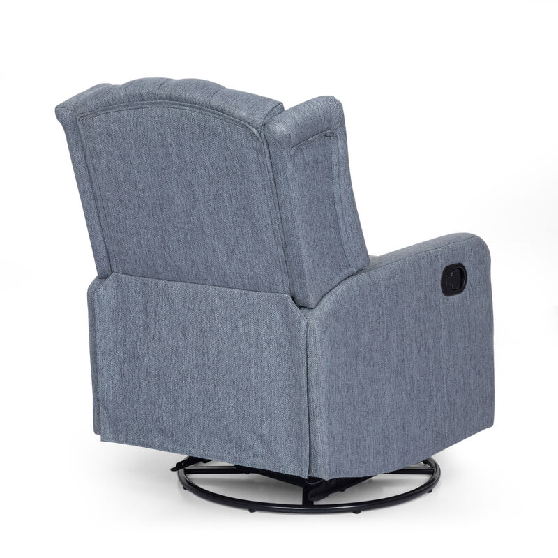 Merax Manual Recliner Chair with 360-Degree Swivel