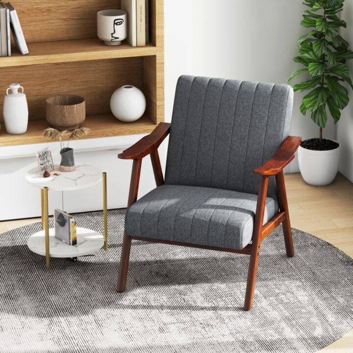 Hivvago Modern Accent Chair Leisure Armchair with Felt Pads