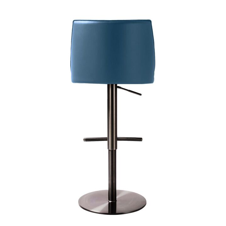 Belen Kox Modern Adjustable Vegan Leather Stool, Belen Kox