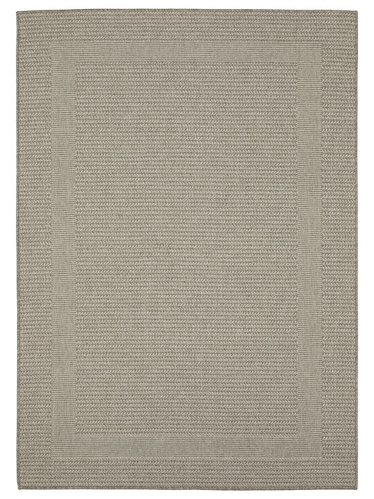 Caicos 7'10" x 10' Grey Rug