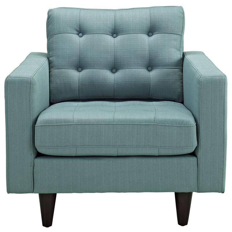 Modway Empress Armchair Upholstered Fabric Set of 2