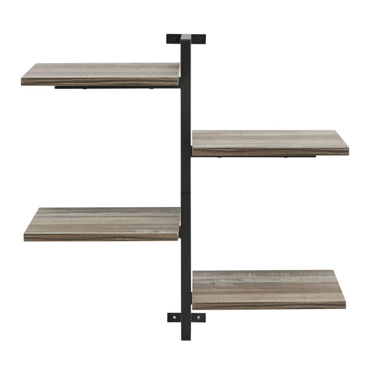 Siena Vertical 4-Tier Shelf Unit