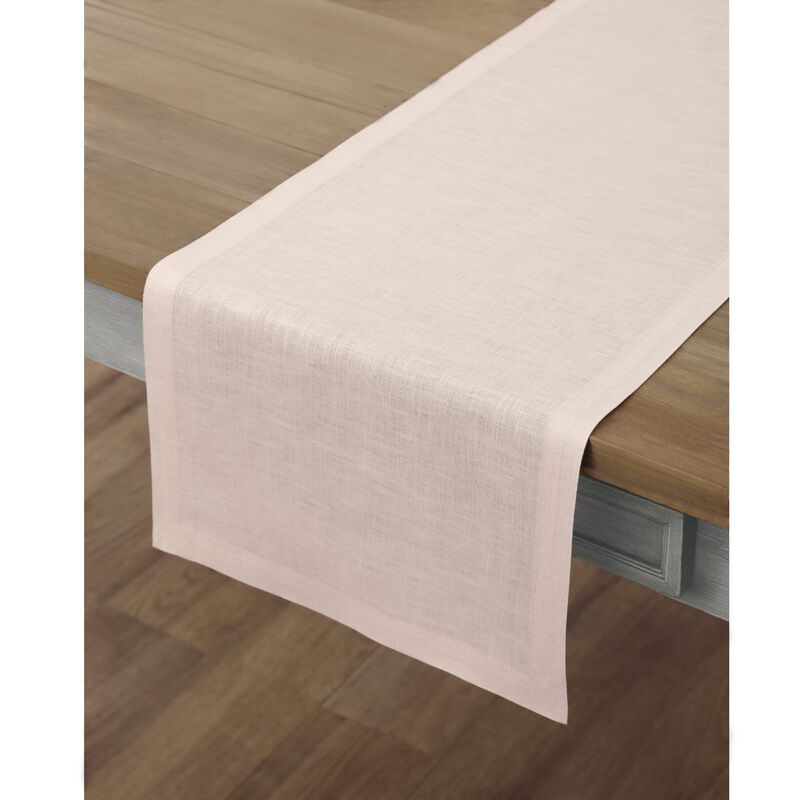 Solino Home 100% Pure Linen Table Runner | Fete for Valentine;s