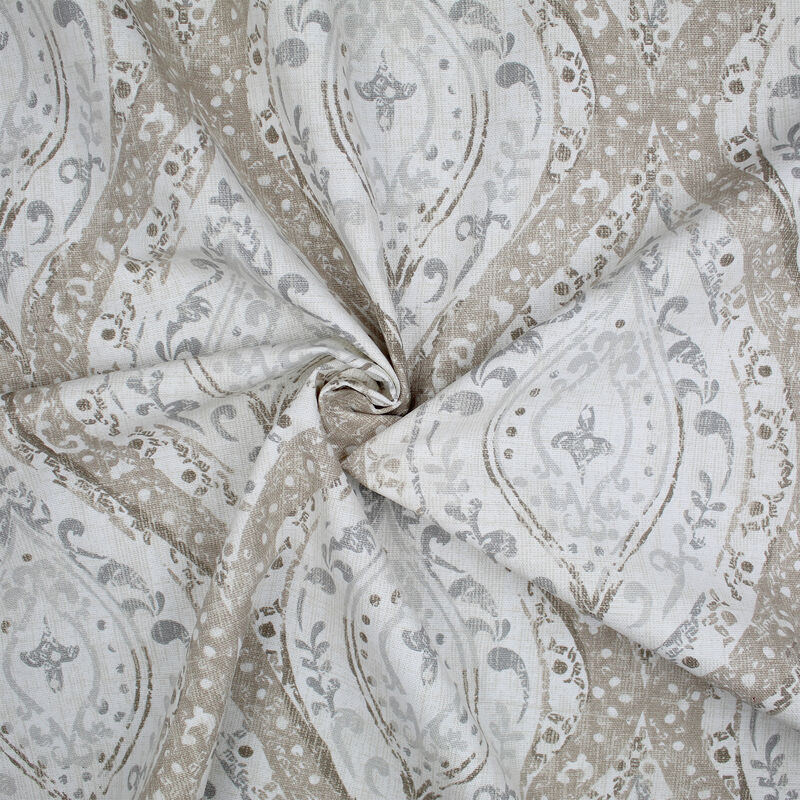 6ix Tailors Fine Linens Cressida Linen Pole Top Drapery Panel Pair