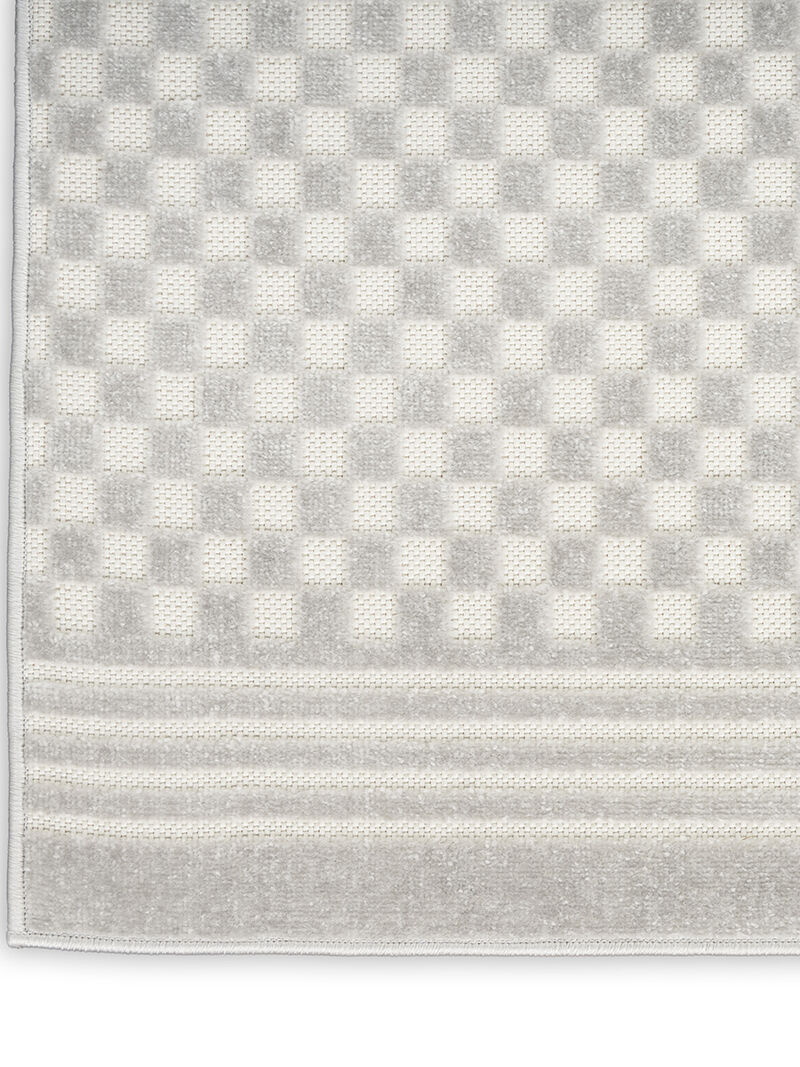 Care Free CAF02 Light Gray 7'10" x 9'10" Rug