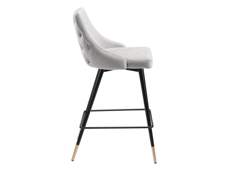 Piccolo Counter Stool Gray