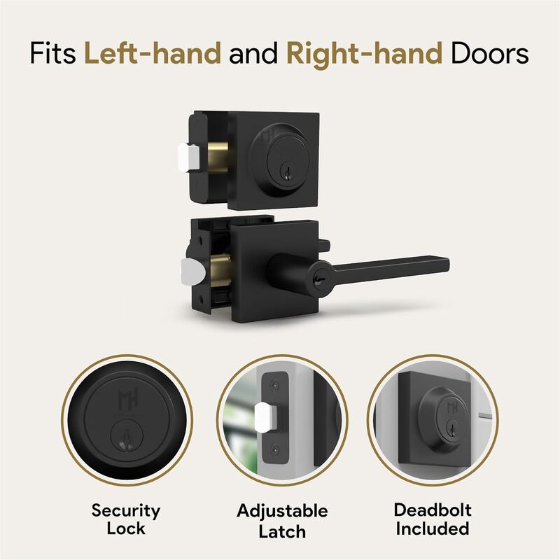 Mega Handles | Prime Lever and Deadbolt Combo