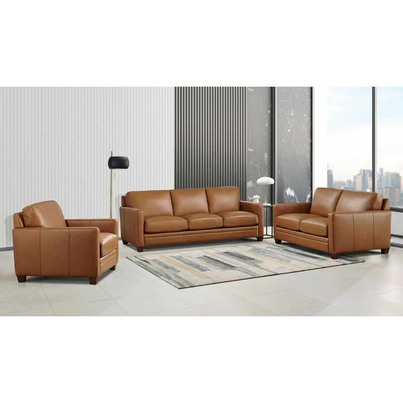 Naples Top Grain Leather Chair
