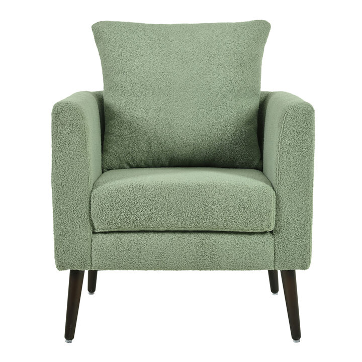 Merax Fabric Armchair Club Accent Chair for Living Room