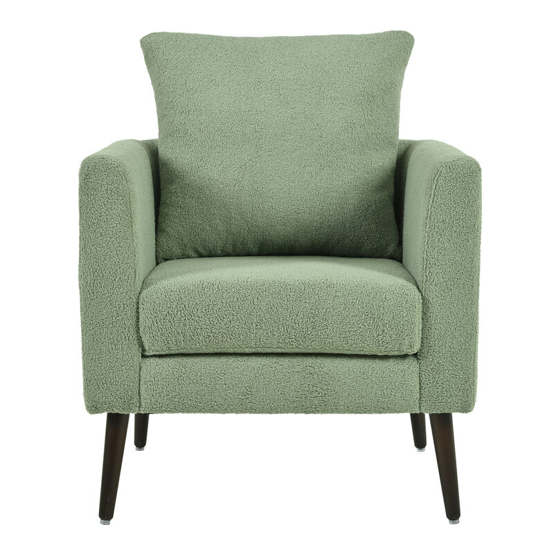 Merax Fabric Armchair Club Accent Chair for Living Room
