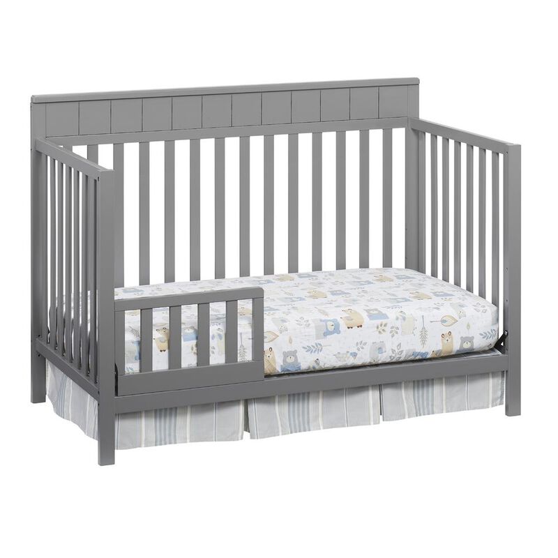 Oxford Baby Logan Toddler Guard Rail Dove Gray