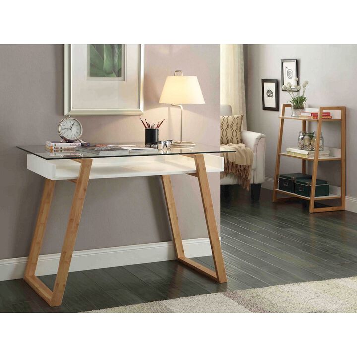 Convenience Concepts Oslo Sundance Desk and Bookcase Office Set