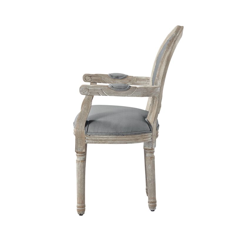 Rustic Manor Felicia Linen Dining Chair