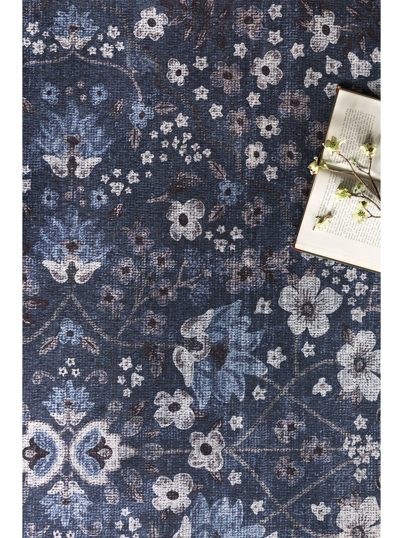 Palais PAL02 Navy 7'6" x 9'6" Rug