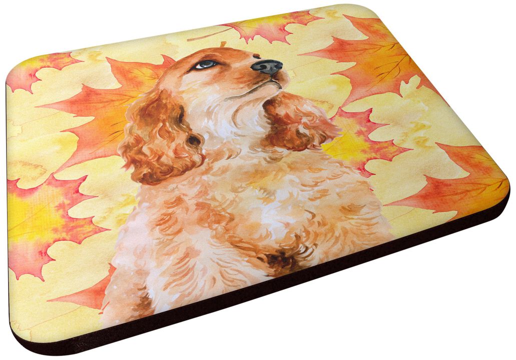 Caroline's Treasures Cocker Spaniel Fall Decorative coasters, Multicolor
