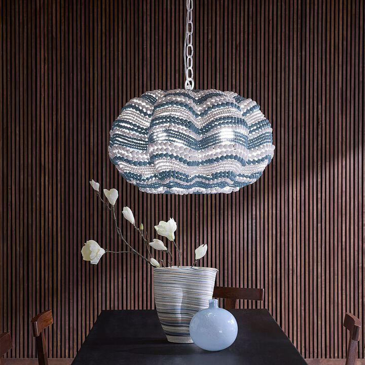 Clamshell 4-Light Chandelier
