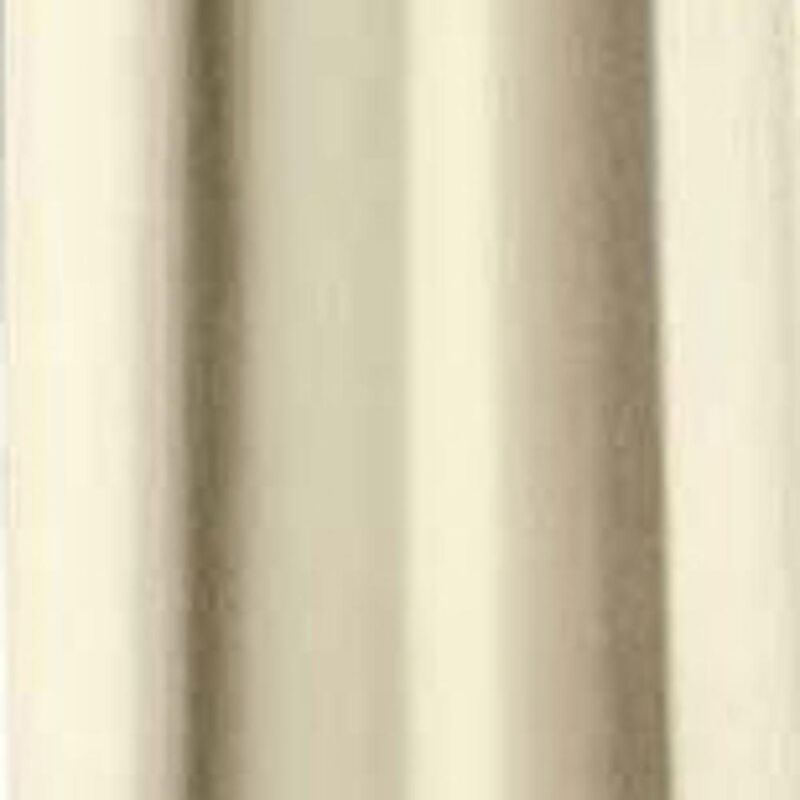 Commonwealth Thermalogic Weather Cotton Fabric Tab Panels Pair - 80"x63" - Natural