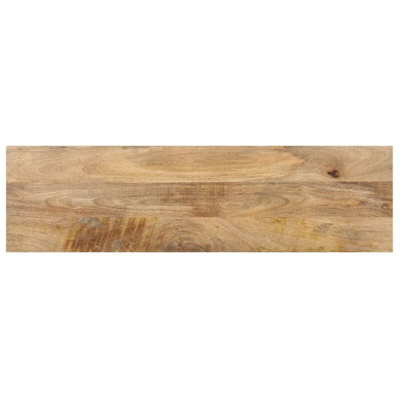 vidaXL Console Table 43.3"x11.8"x29.5" Solid Mango Wood