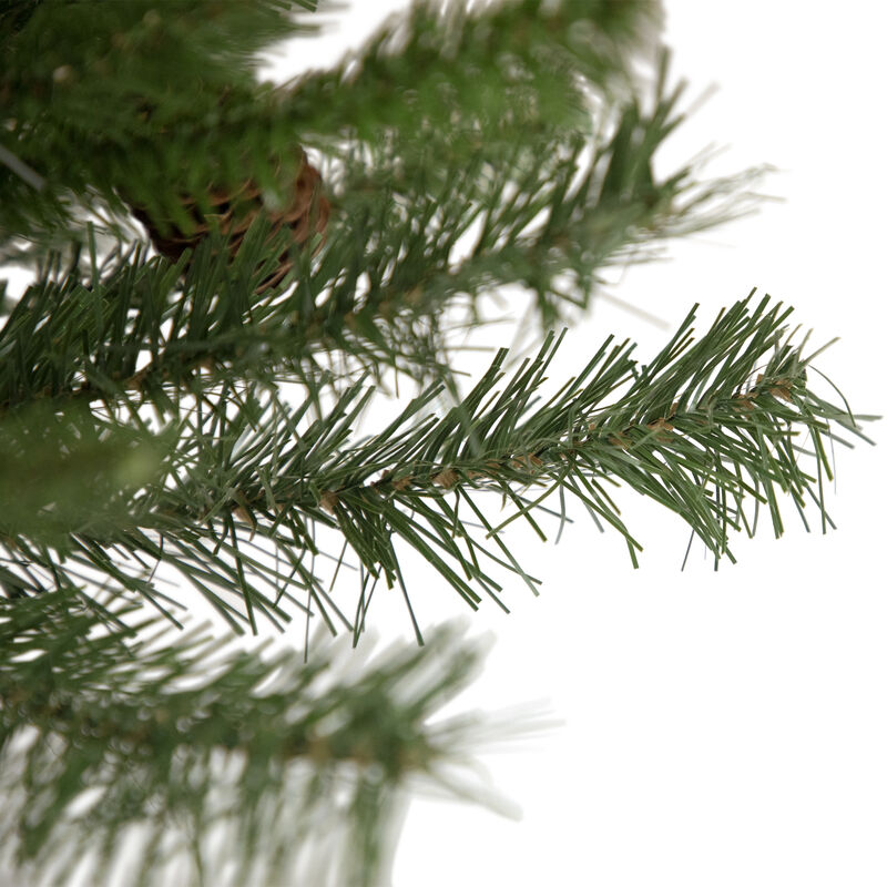 30" Black River Pine Artificial Christmas Swag with Pine Cones  Unlit
