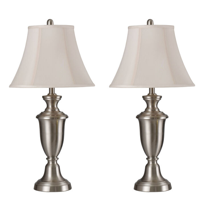 Steel Table Lamp (Set of 2)
