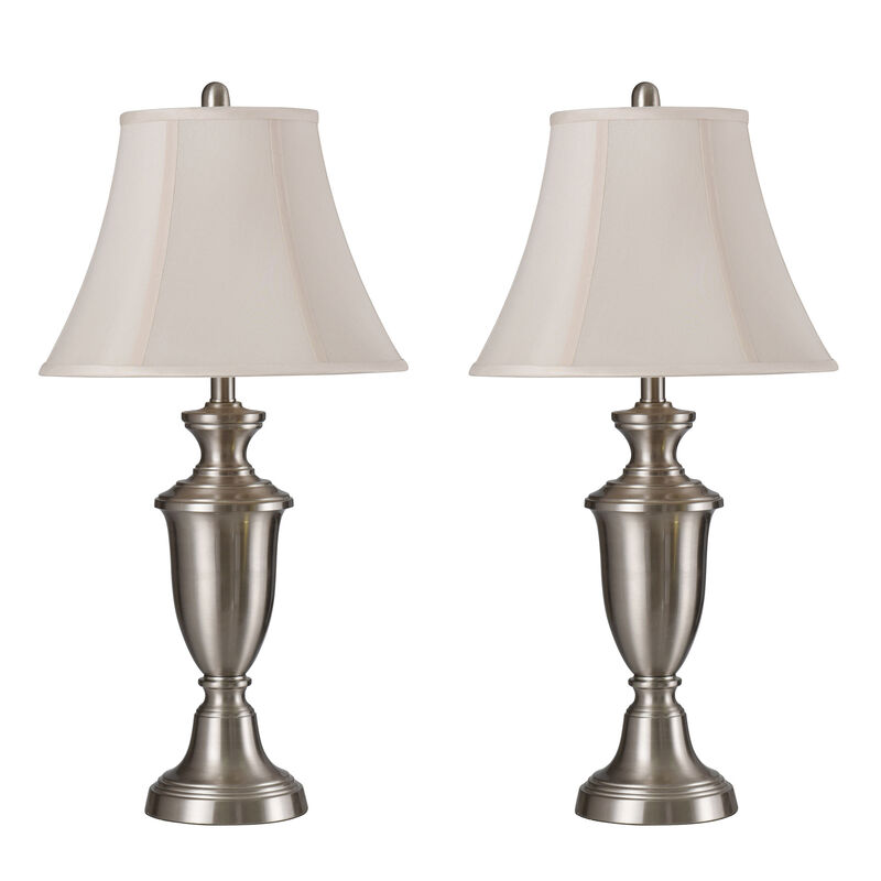Steel Table Lamp (Set of 2)
