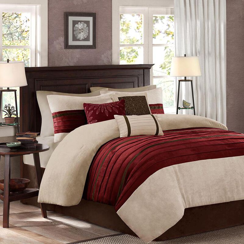 Belen Kox 7-Piece Polyester Microsuede Comforter Set, Belen Kox