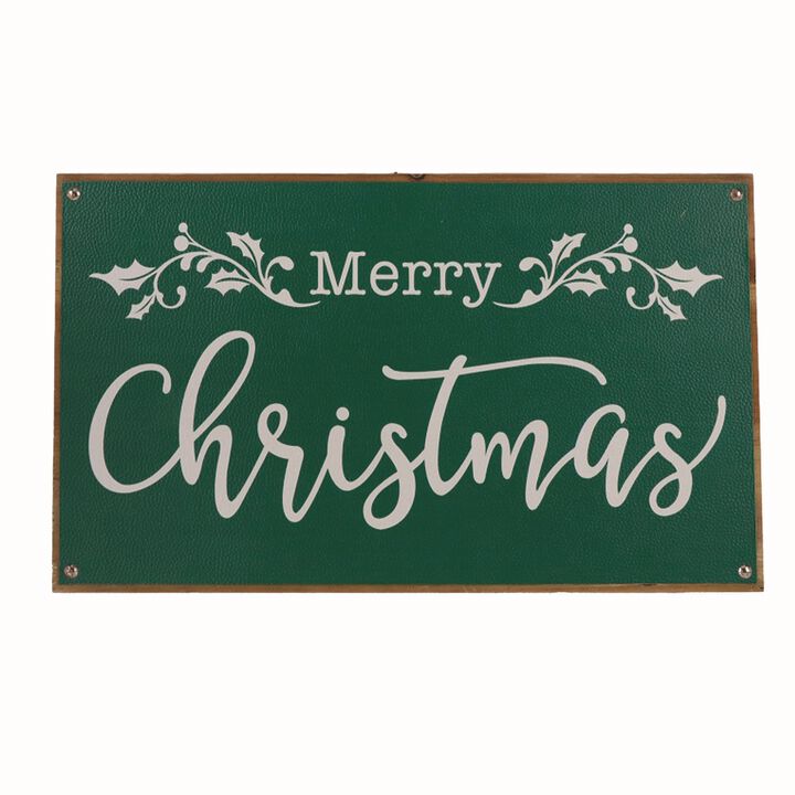 Merry Christmas Sign for Christmas and Winter Decorations