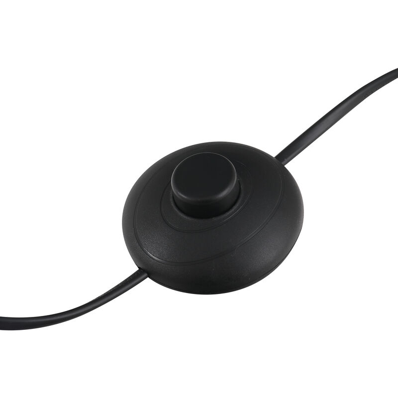Modern Tall Floor Reading Light Fixture with Footswitch Pedal