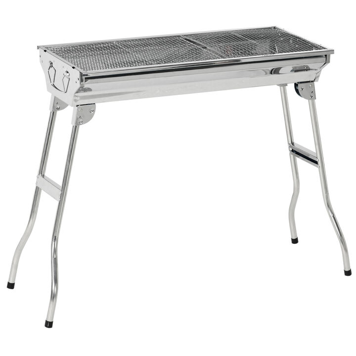 Streamdale Portable Folding Charcoal Grill with Vent Control