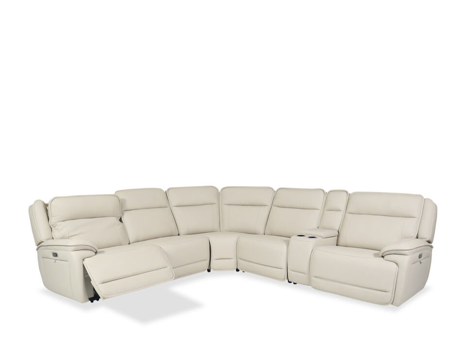 Double Deal 6-Piece Dual Power Sectional with Console